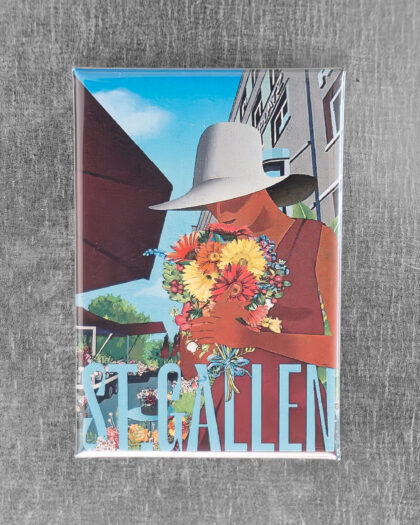 Fotomagnet St.Gallen | Blumenmarkt